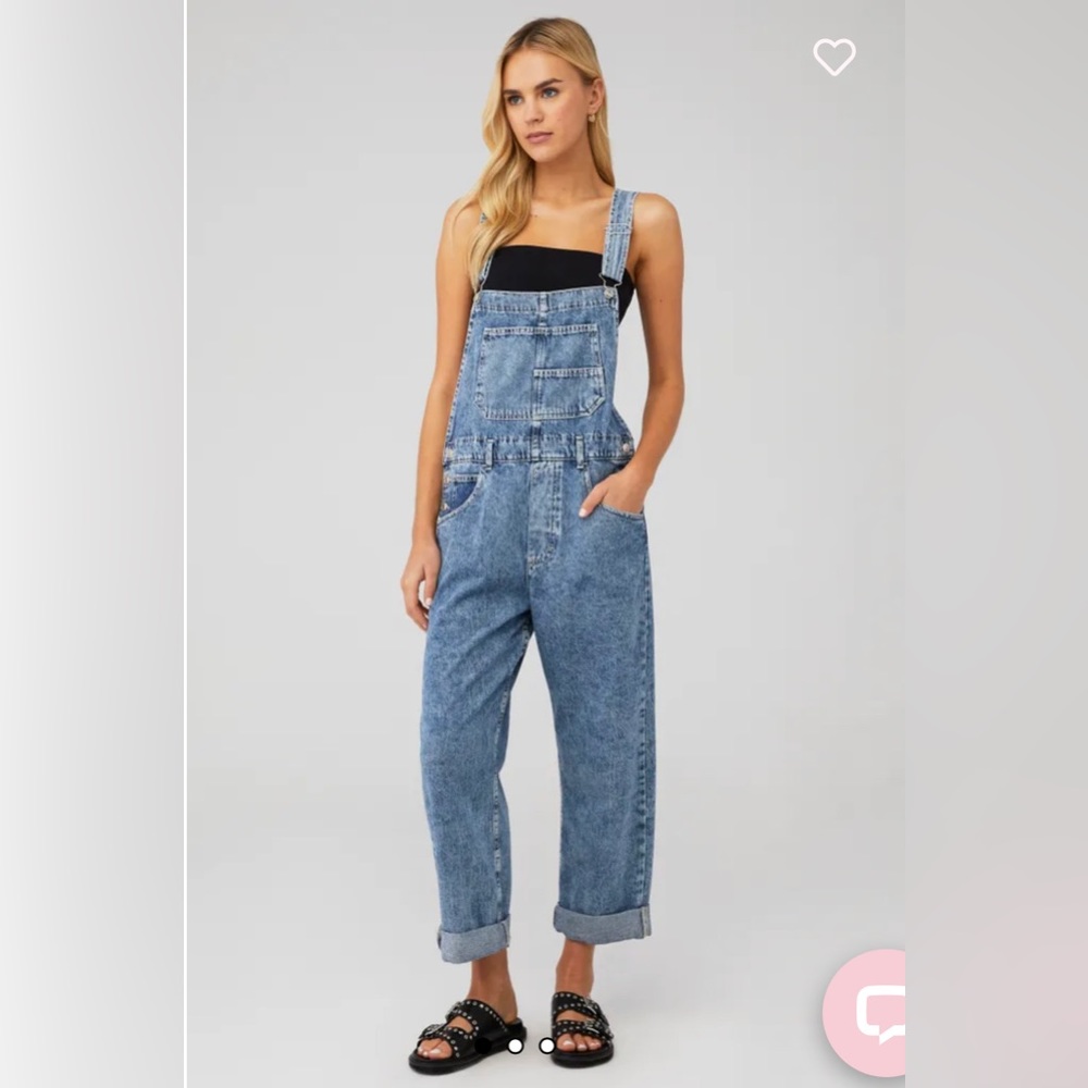 Free People Ziggy Denim Overalls